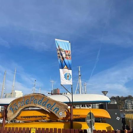 Moderne Lejlighed Ved Flensborg Havn Bagian luar foto